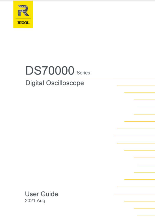 DS70000 User Guide