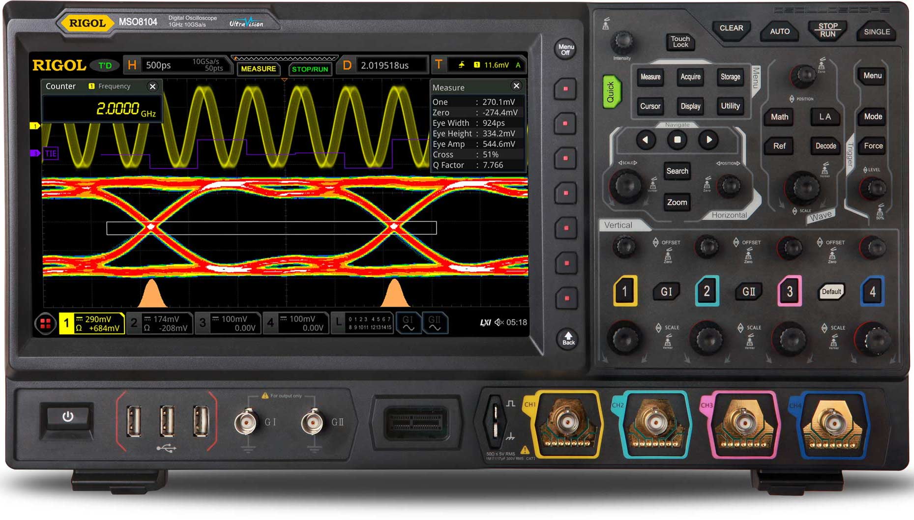 MSO8000 Mixed Signal Oscilloscopes