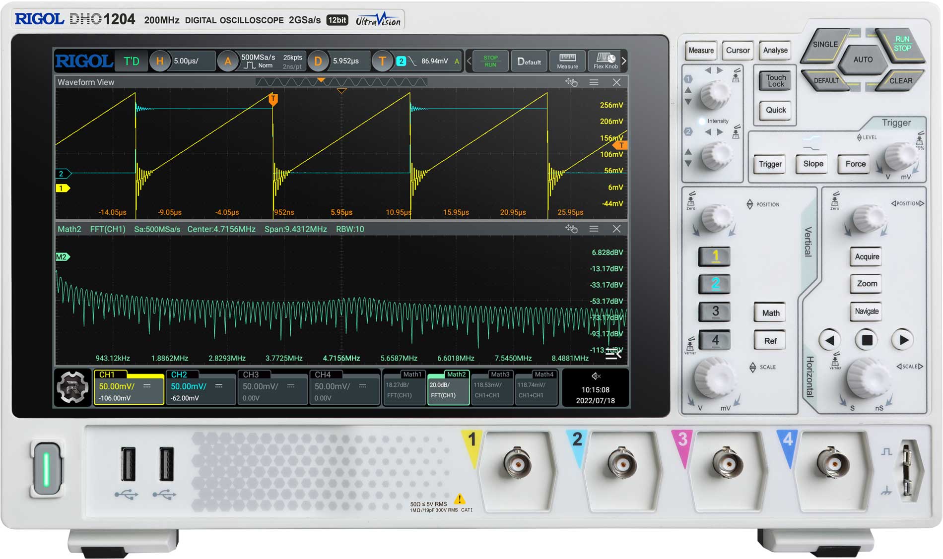 Osciloscopio digital RIGOL DS2102A - ToolBoom