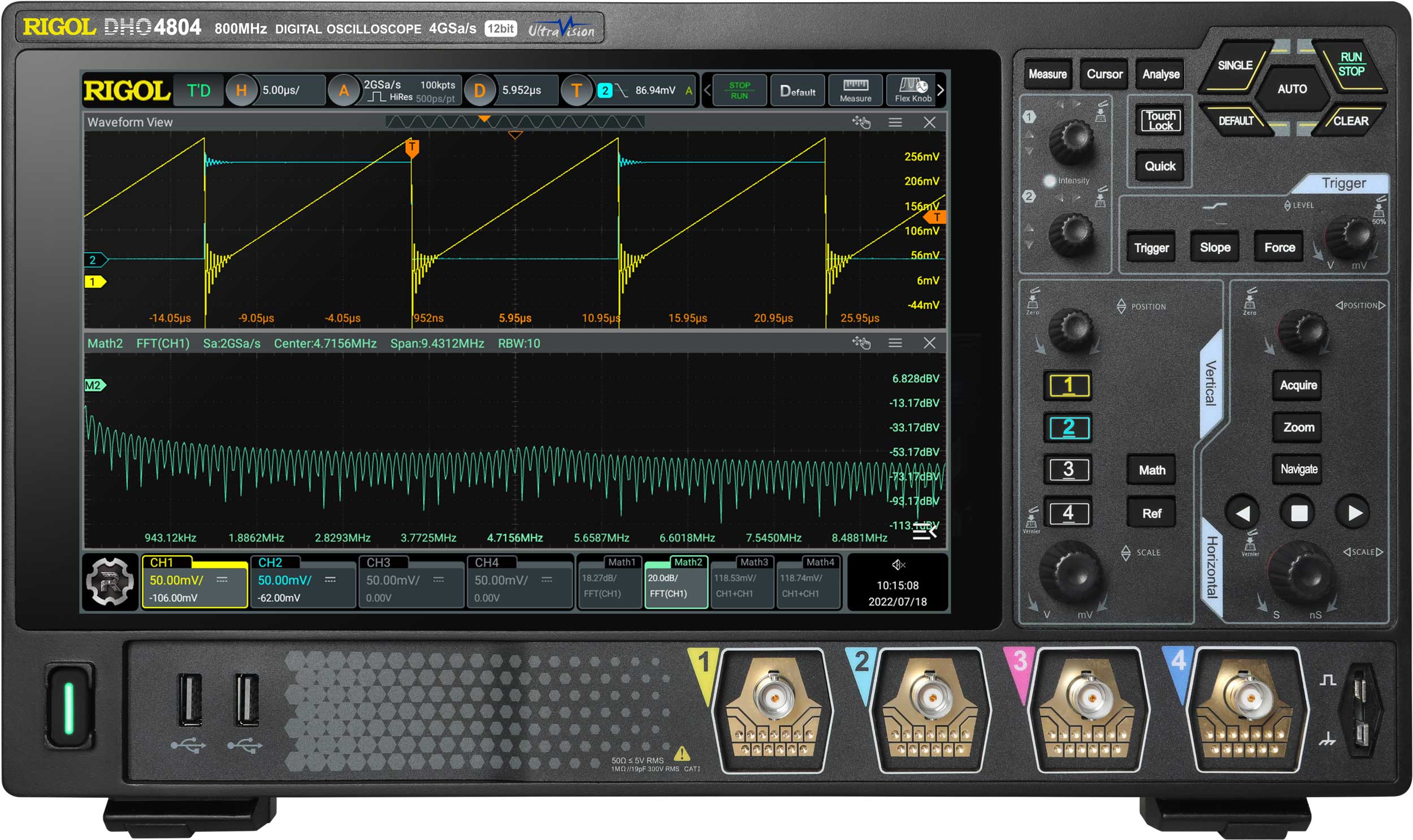 Laboratory Oscilloscope 20MHz Analog Dual Channel Oscillograph