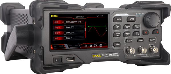 RIGOL Extends Portfolio of Affordable 16Bit Arbitrary Function Generators with New DG2000 Series