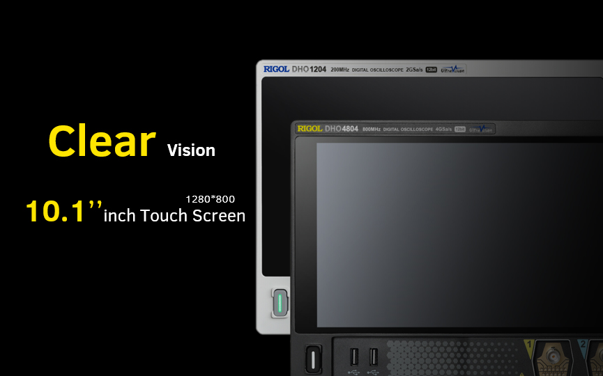 10.1-inch high-definition touch screen