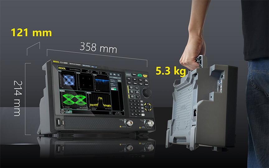 Compact size, portable design