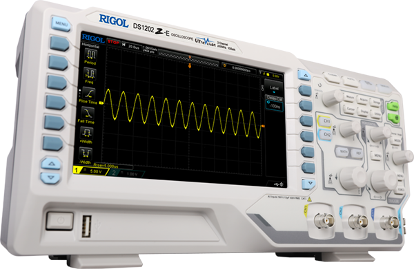 RIGOL Expands Popular DS1000Z Series Digital Oscilloscopes with New 200MHz Bandwidth DS1202Z-E for only $369
